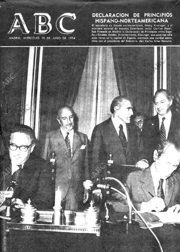 ABC MADRID 10-07-1974 página 1