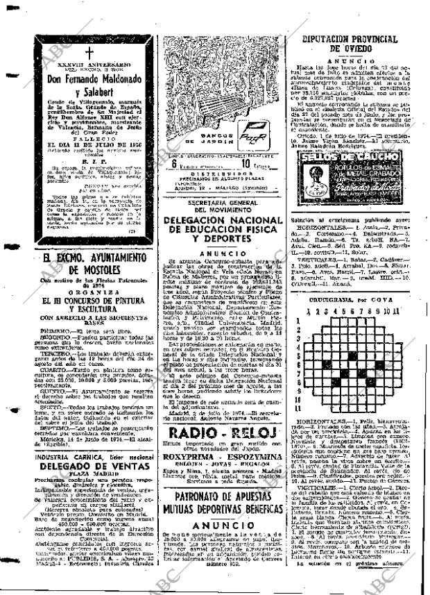 ABC MADRID 10-07-1974 página 110