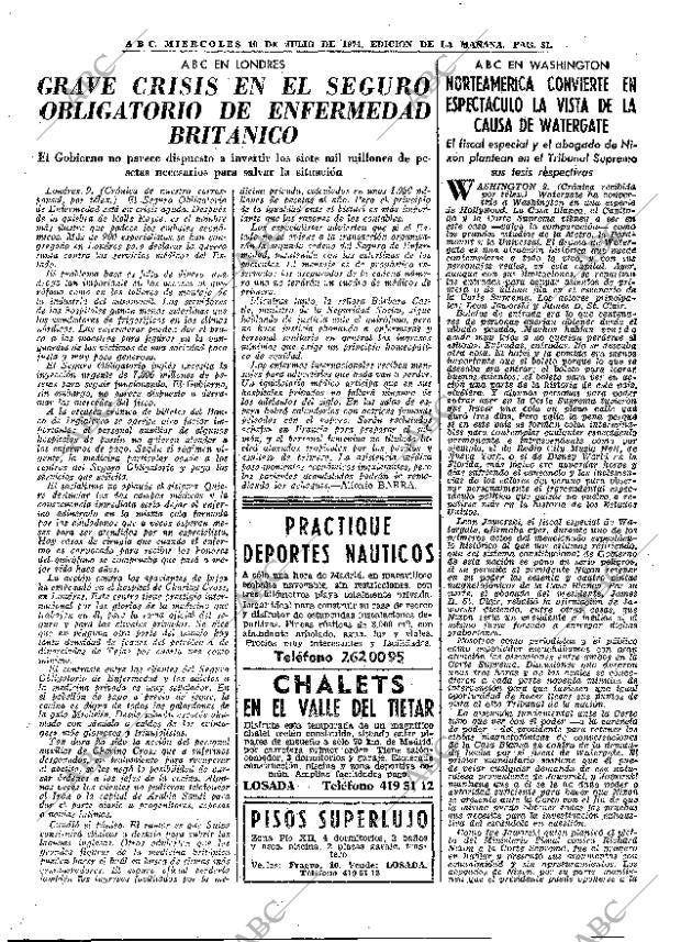 ABC MADRID 10-07-1974 página 31