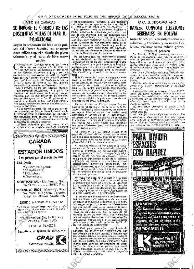 ABC MADRID 10-07-1974 página 34