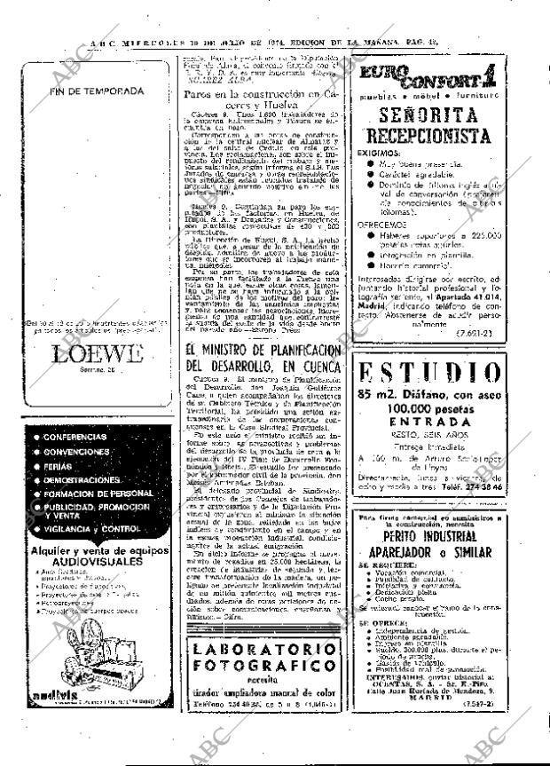 ABC MADRID 10-07-1974 página 42