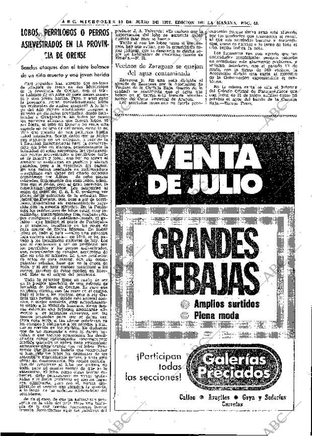 ABC MADRID 10-07-1974 página 43