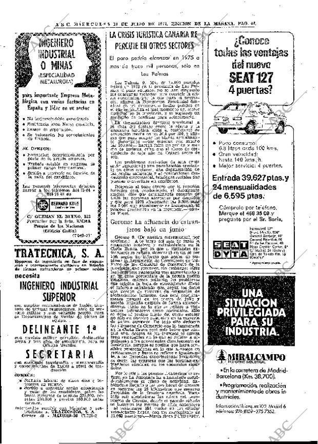 ABC MADRID 10-07-1974 página 44