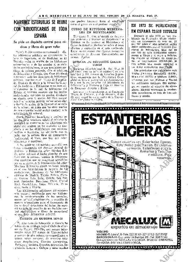ABC MADRID 10-07-1974 página 57