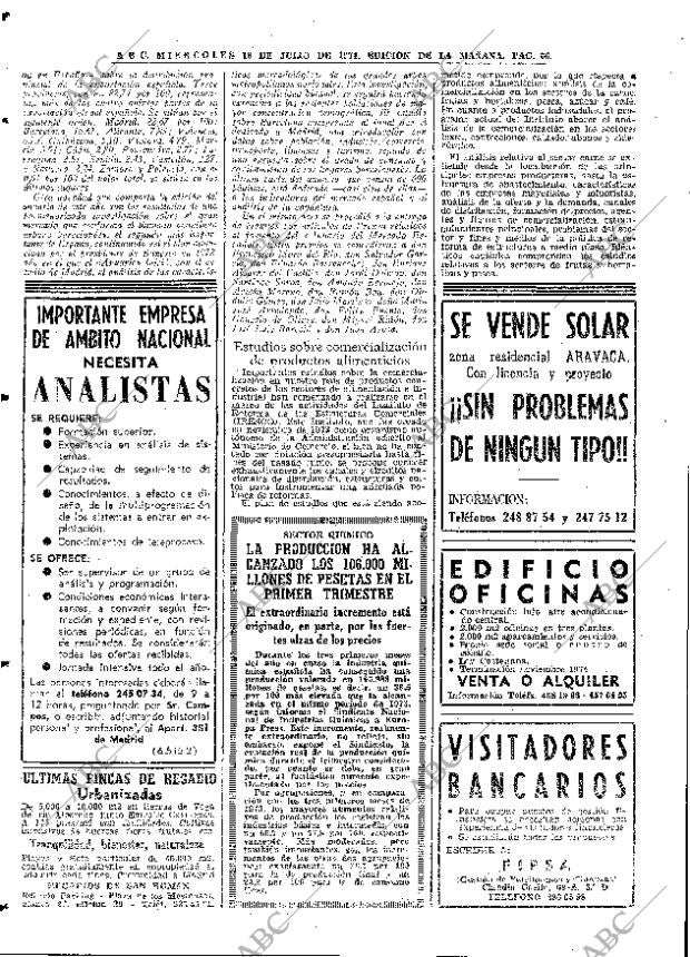 ABC MADRID 10-07-1974 página 66