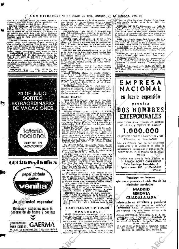 ABC MADRID 10-07-1974 página 88