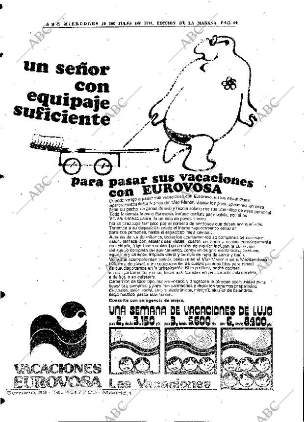 ABC MADRID 10-07-1974 página 90