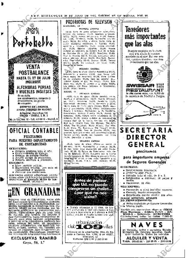 ABC MADRID 10-07-1974 página 94
