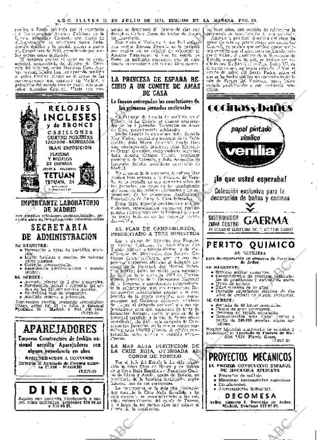ABC MADRID 11-07-1974 página 16