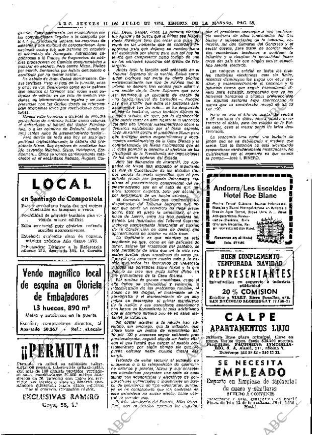 ABC MADRID 11-07-1974 página 24