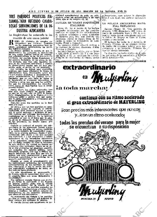 ABC MADRID 11-07-1974 página 25