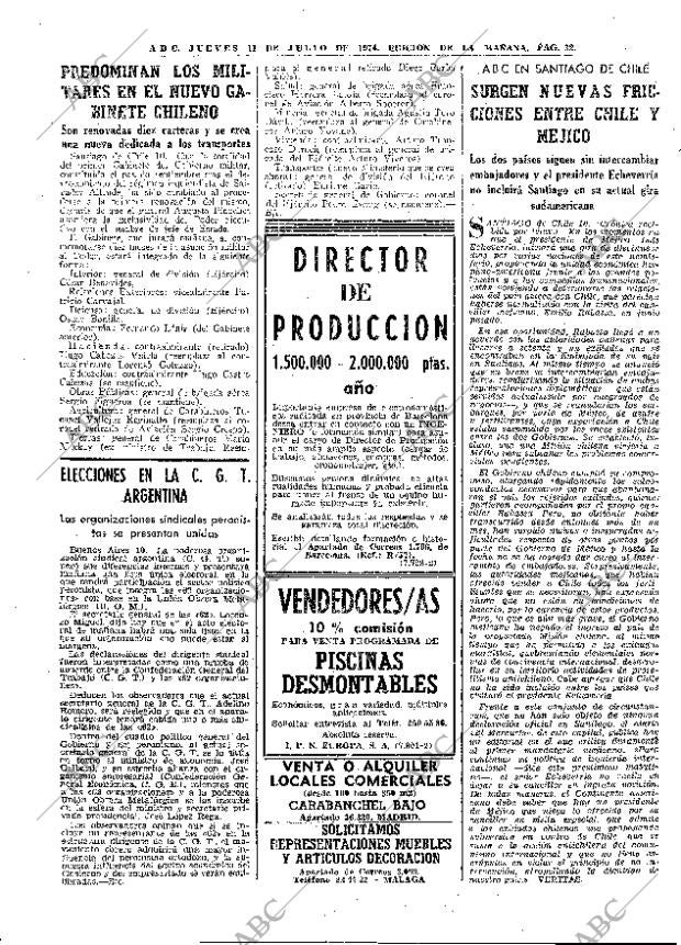 ABC MADRID 11-07-1974 página 28