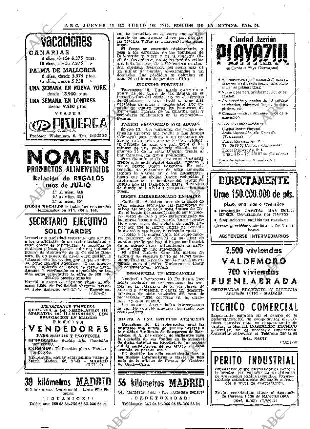 ABC MADRID 11-07-1974 página 30