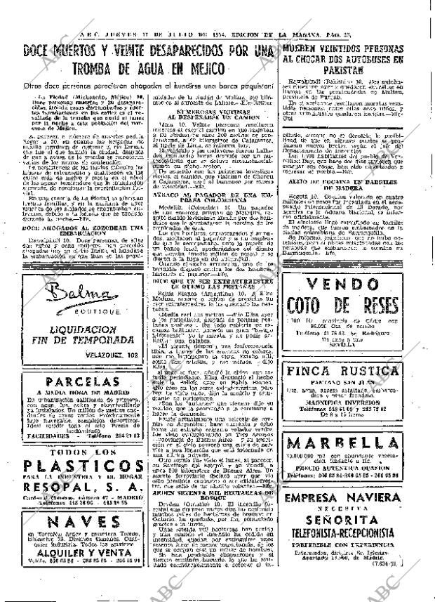 ABC MADRID 11-07-1974 página 31