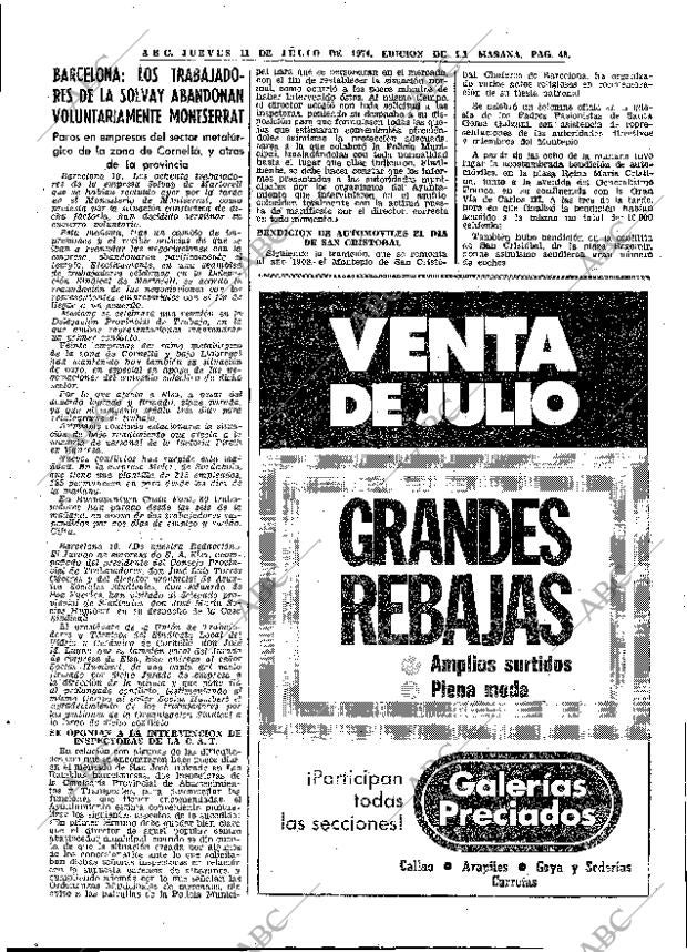 ABC MADRID 11-07-1974 página 41