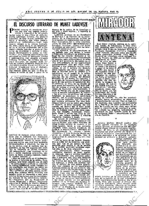 ABC MADRID 11-07-1974 página 48