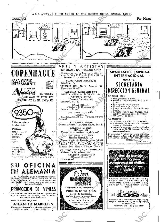 ABC MADRID 11-07-1974 página 54