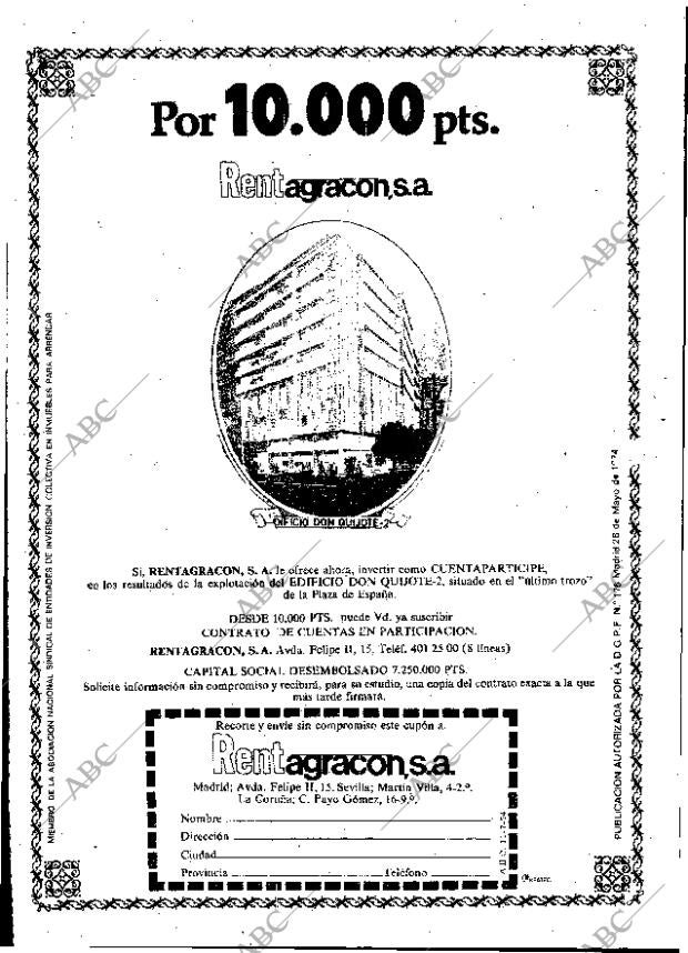 ABC MADRID 11-07-1974 página 6