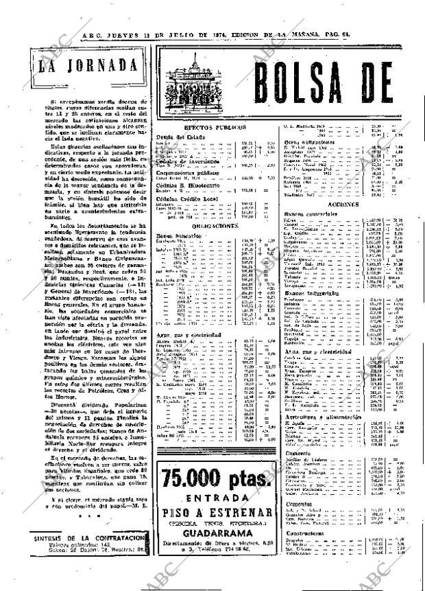 ABC MADRID 11-07-1974 página 60