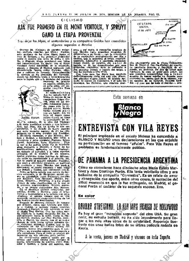 ABC MADRID 11-07-1974 página 71