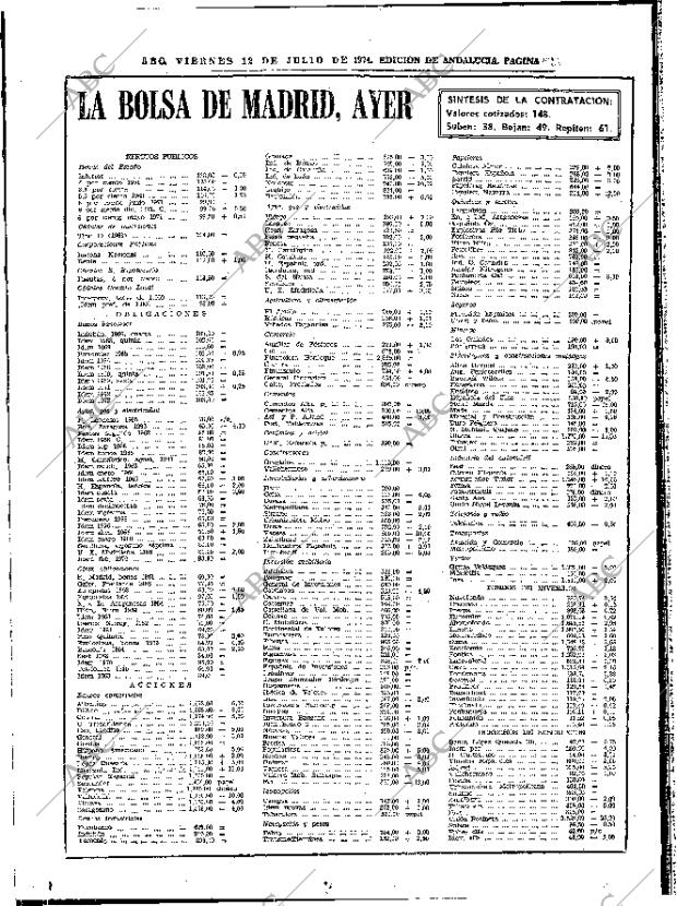 ABC SEVILLA 13-07-1974 página 62