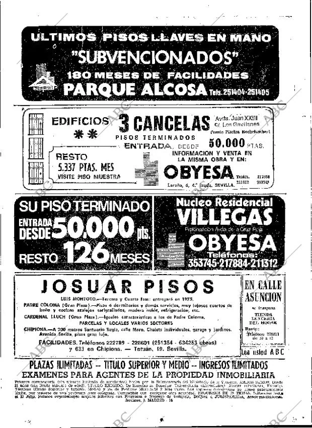 ABC SEVILLA 13-07-1974 página 81