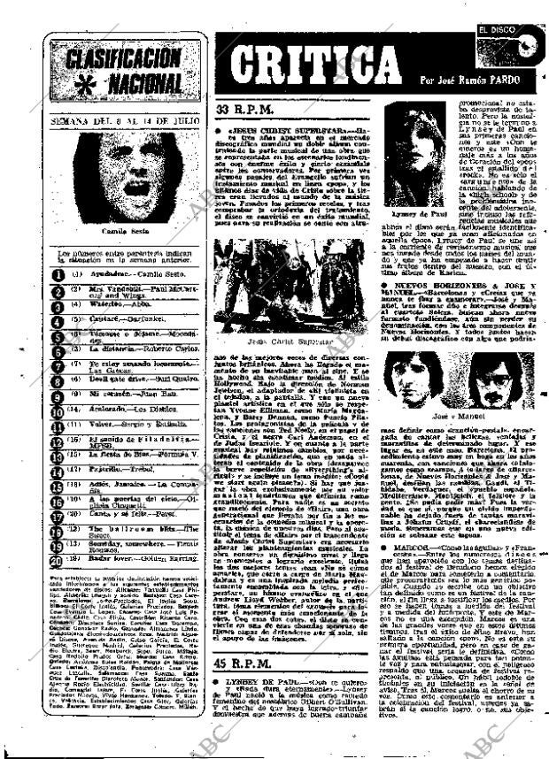 ABC MADRID 14-07-1974 página 111