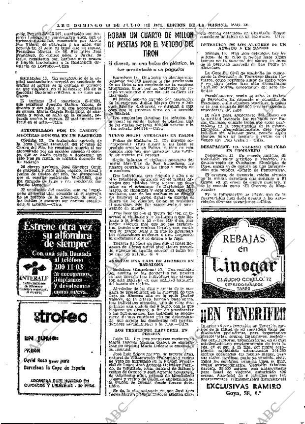 ABC MADRID 14-07-1974 página 34