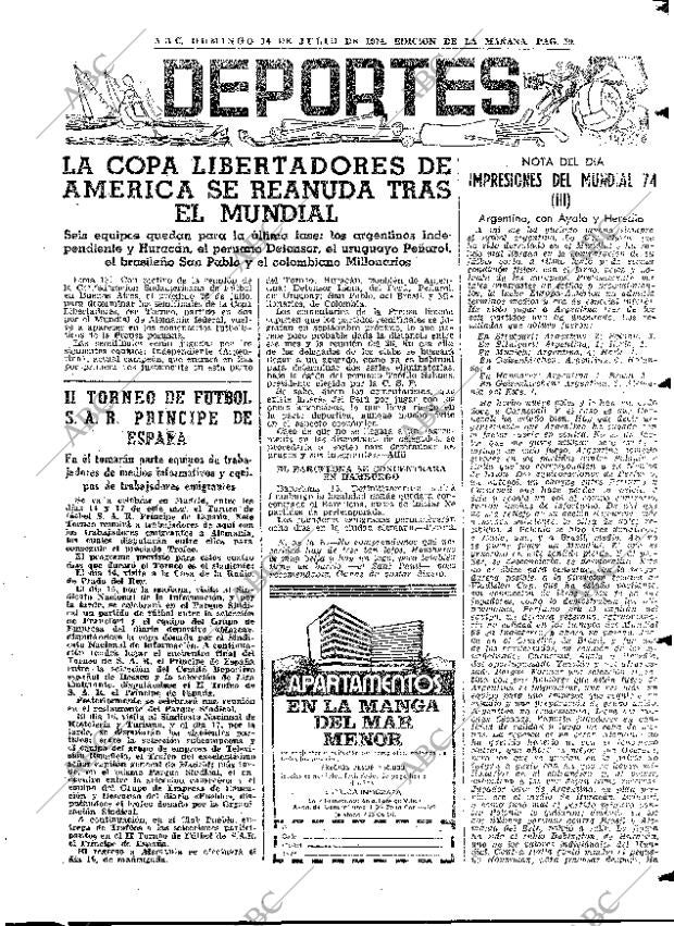 ABC MADRID 14-07-1974 página 59
