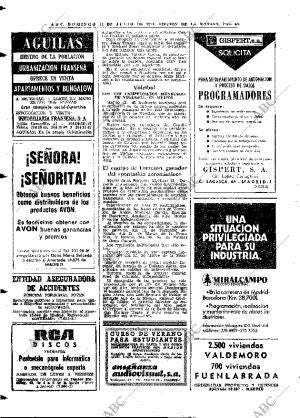 ABC MADRID 14-07-1974 página 66
