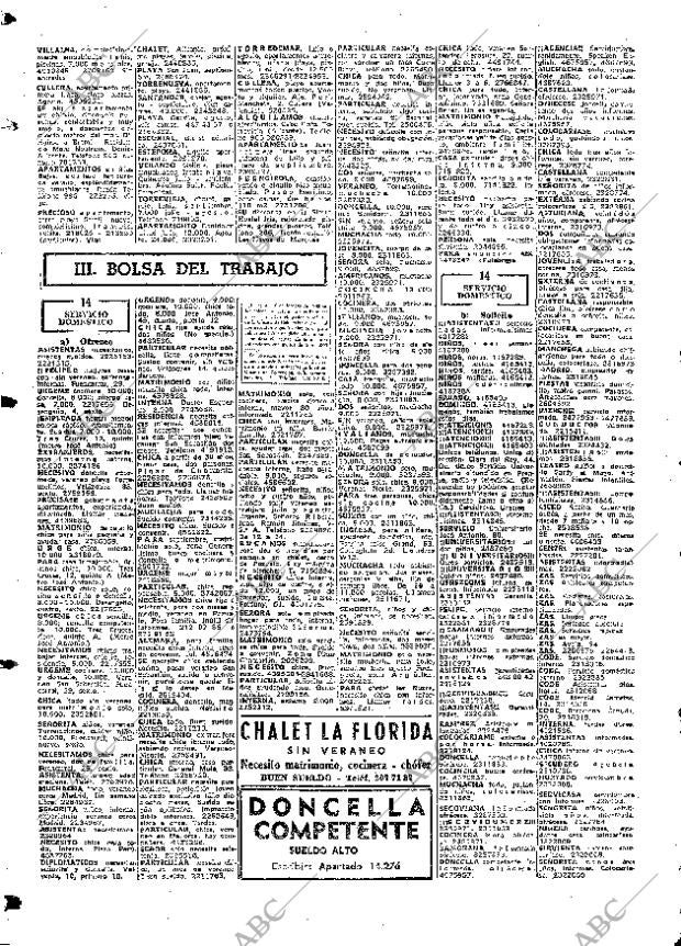 ABC MADRID 14-07-1974 página 92