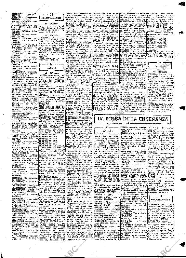 ABC MADRID 14-07-1974 página 93