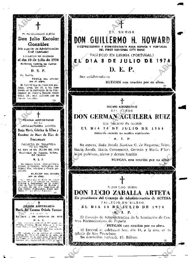 ABC MADRID 14-07-1974 página 99