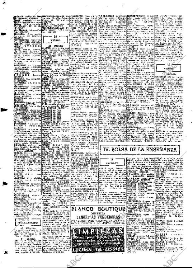 ABC MADRID 16-07-1974 página 108