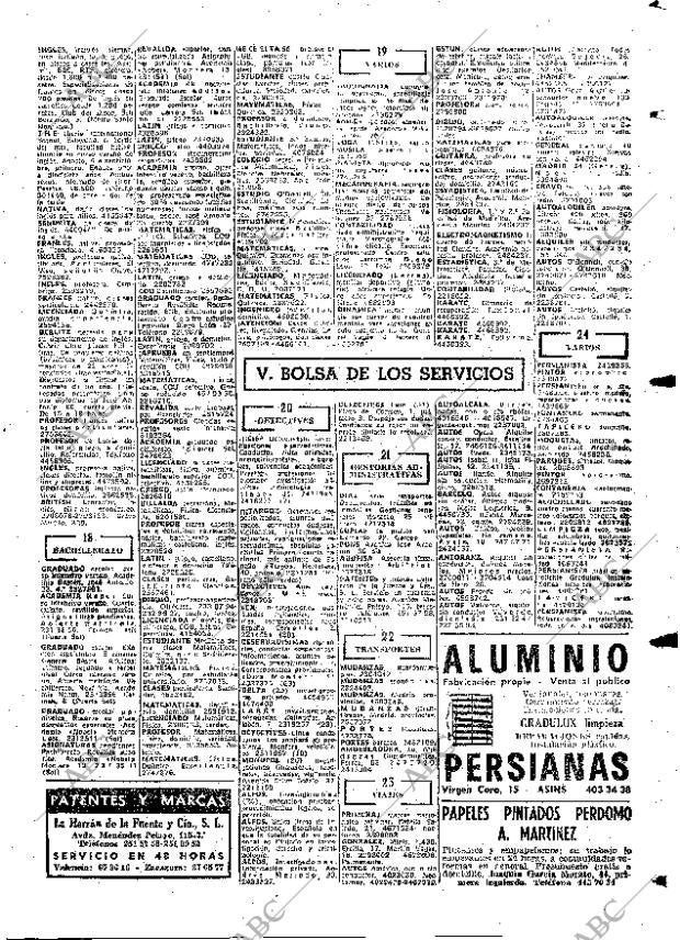 ABC MADRID 16-07-1974 página 109