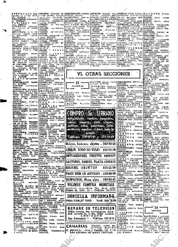 ABC MADRID 16-07-1974 página 110