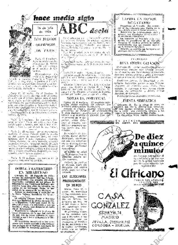 ABC MADRID 16-07-1974 página 115