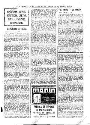 ABC MADRID 16-07-1974 página 22