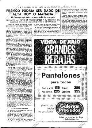 ABC MADRID 16-07-1974 página 33