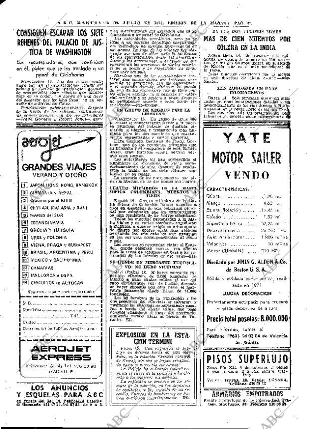 ABC MADRID 16-07-1974 página 37