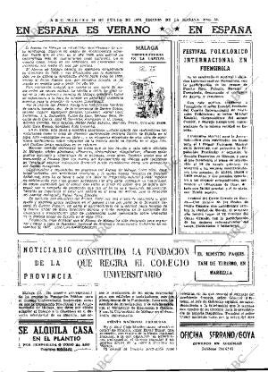 ABC MADRID 16-07-1974 página 50