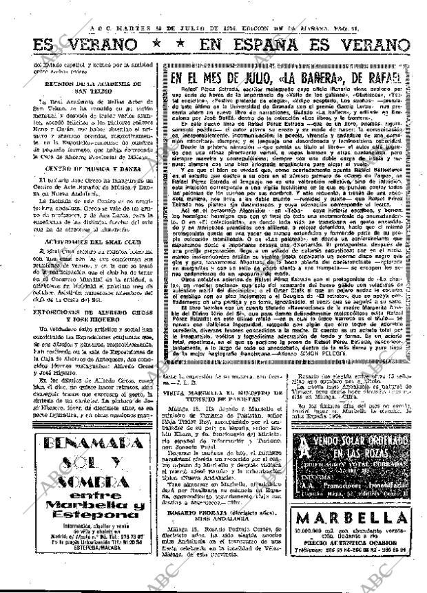 ABC MADRID 16-07-1974 página 51