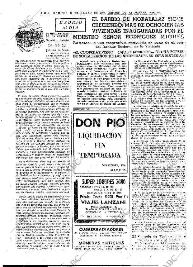 ABC MADRID 16-07-1974 página 55