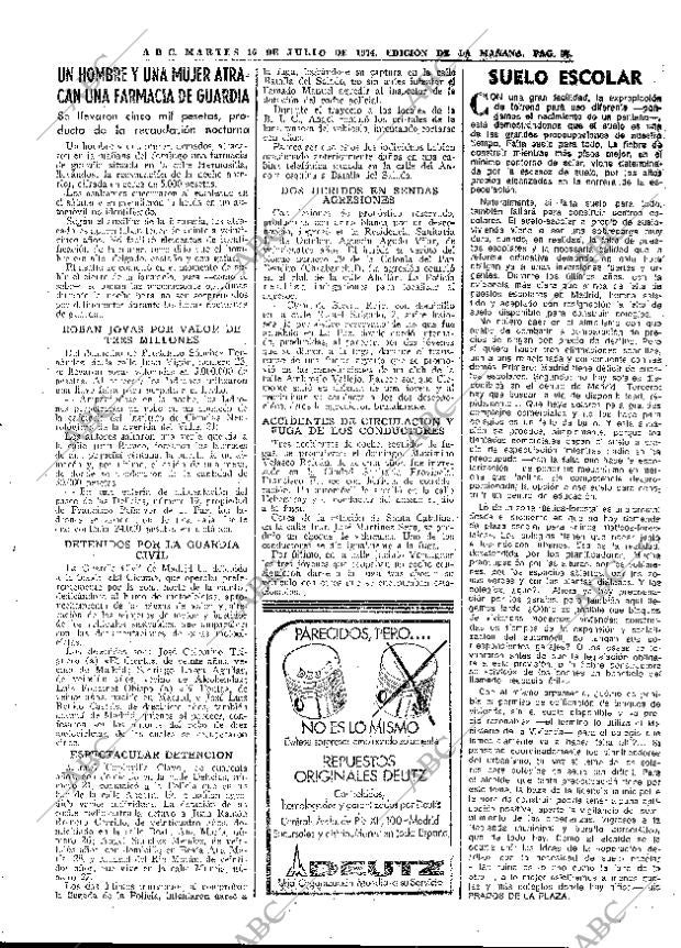 ABC MADRID 16-07-1974 página 57