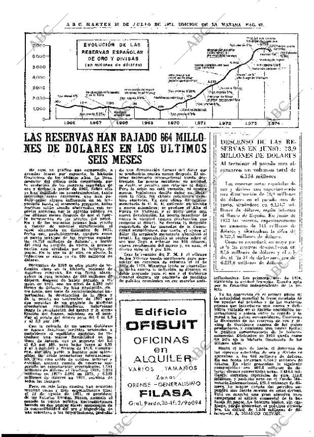 ABC MADRID 16-07-1974 página 65