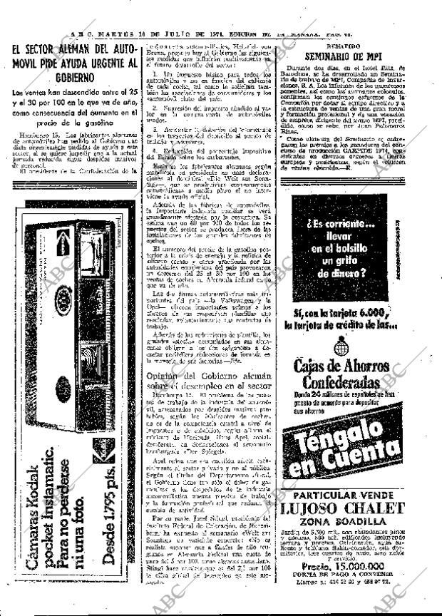 ABC MADRID 16-07-1974 página 66