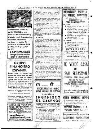 ABC MADRID 16-07-1974 página 97