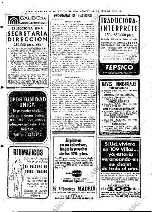 ABC MADRID 16-07-1974 página 98