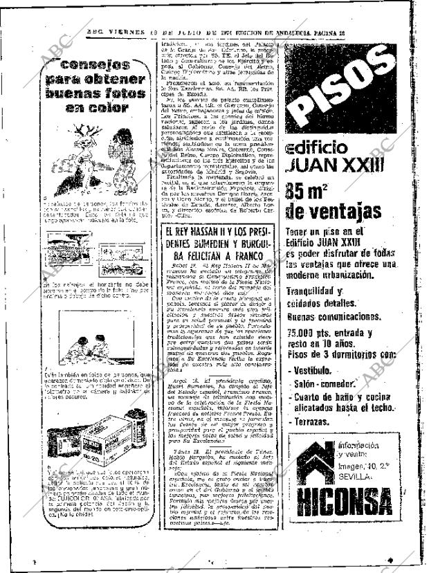 ABC SEVILLA 19-07-1974 página 18