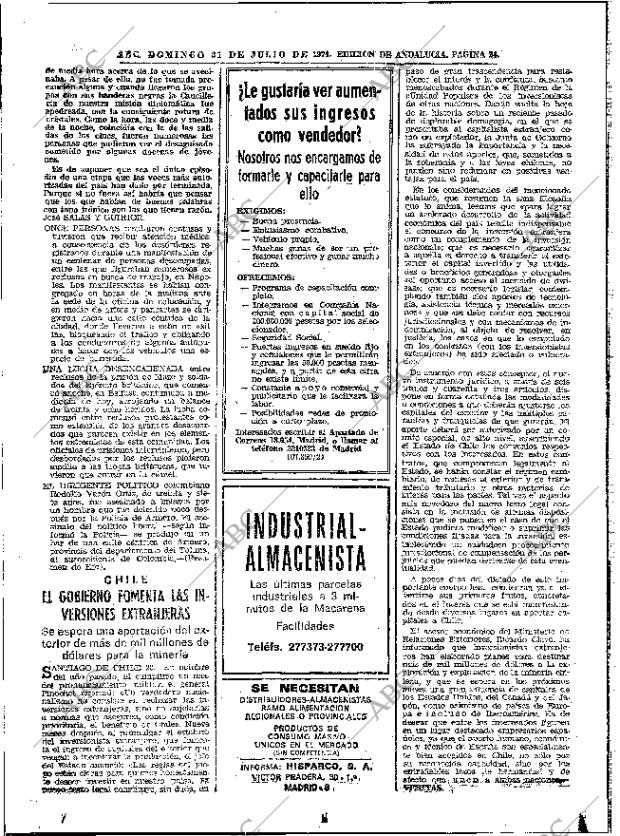ABC SEVILLA 21-07-1974 página 24